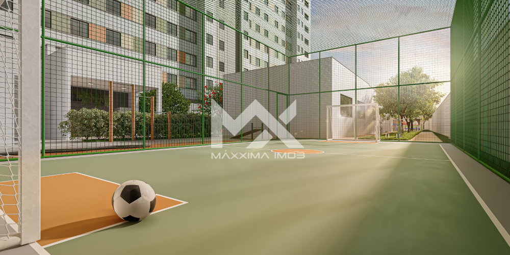 Quadra esportiva Parque Marista apartamento 2 quartos Centro Fortaleza
