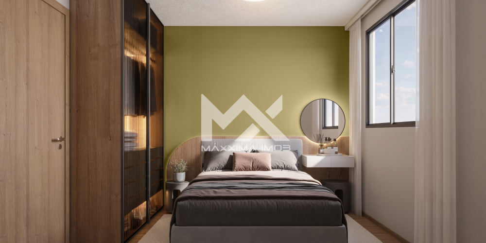 Varanda vista Parque Marista apartamento 2 quartos Centro Fortaleza
