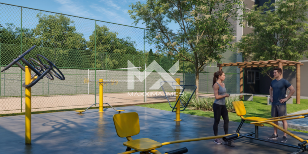 Playground infantil balanço Gran Village Eusébio IV apartamento 2 quartos Eusébio